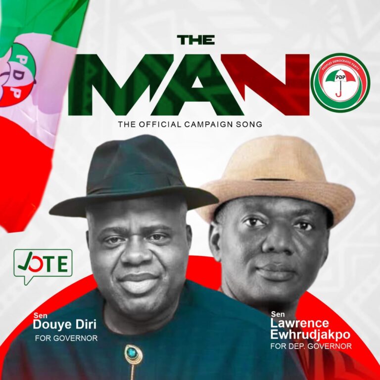 Cover Art For Wallzee – The Man (Douye Diri Campaign Song)