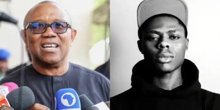 Cover Art For Peter Obi Consoles Mohbad’s Family Over His Death