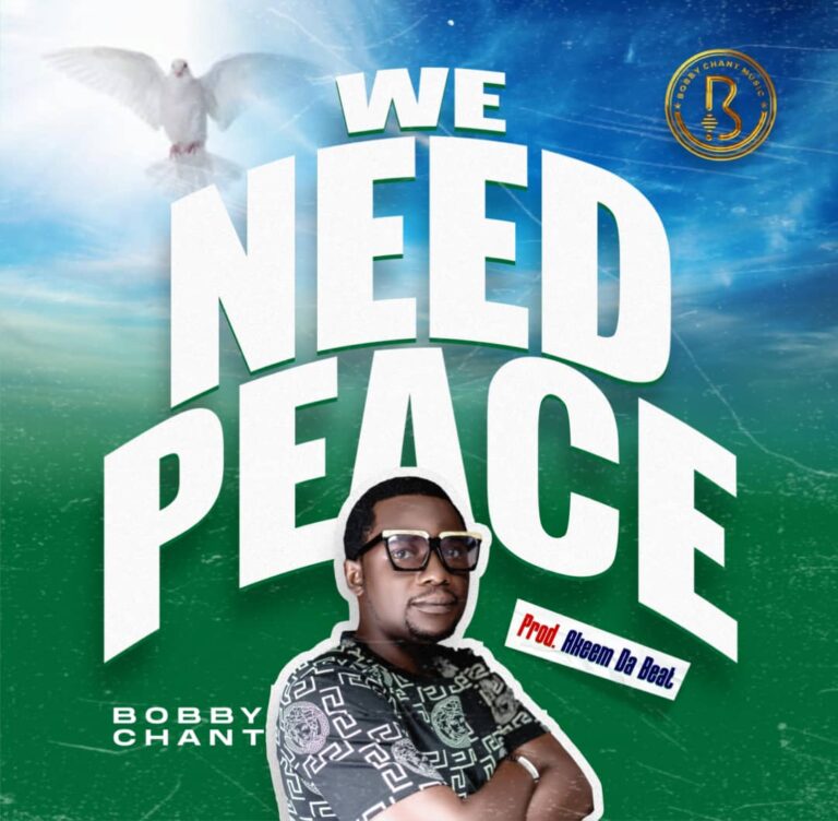 Cover Art For Bobby Chant – We Need Peace