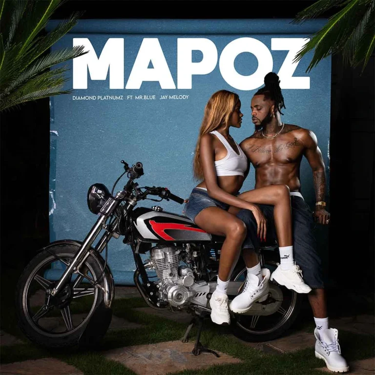 Cover Art For Diamond Platnumz – Mapoz ft. Jay Melody & Mr Blue