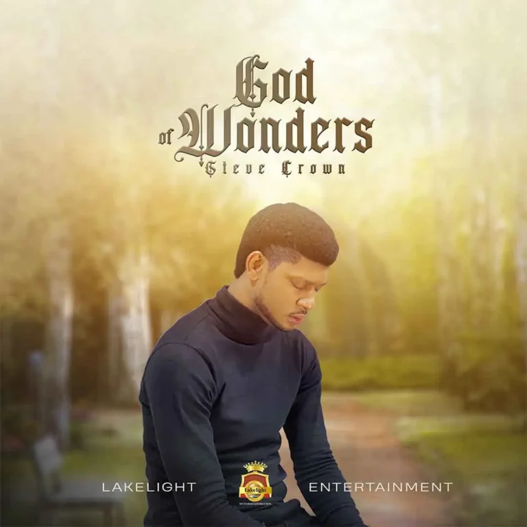Cover Art For Steve Crown – God Of Wonders