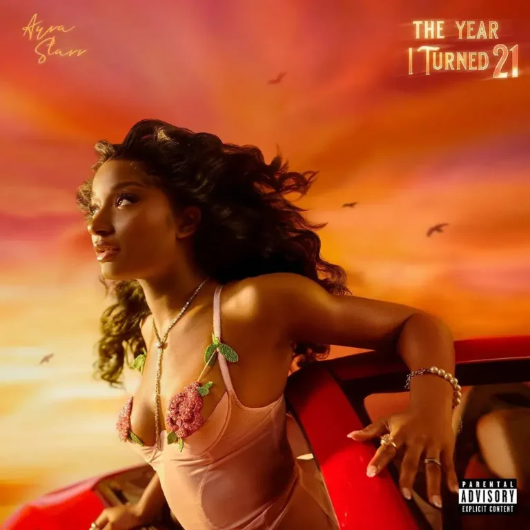 Cover Art For Ayra Starr – The Year I Turned 21 (Album)