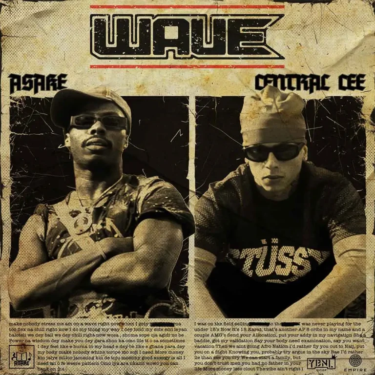 Cover Art For Asake – Wave ft. Central Cee