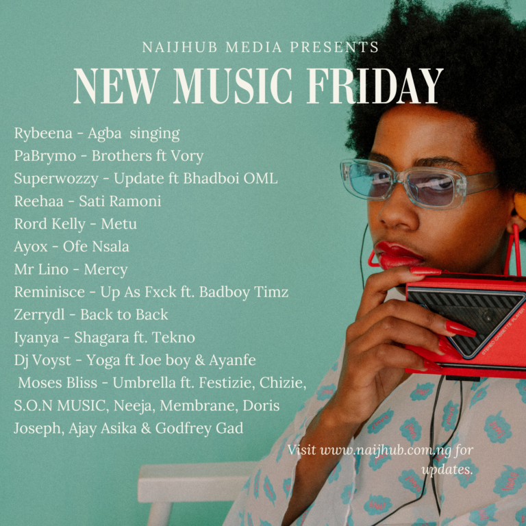 Cover Art For NEW MUSIC FRIDAY