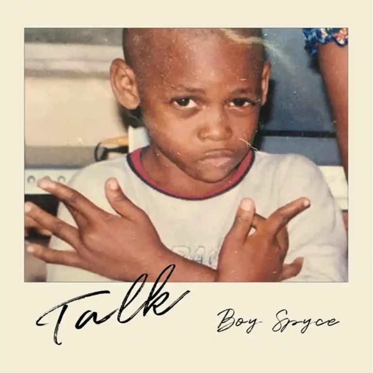 Cover Art For Boy Spyce – Talk