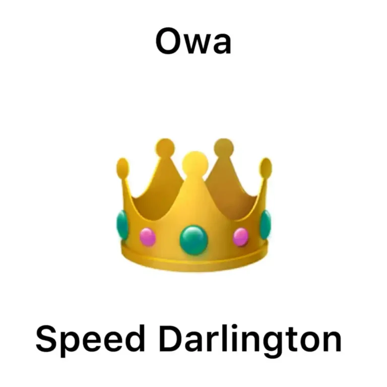 Cover Art For Speed Darlington – Owa