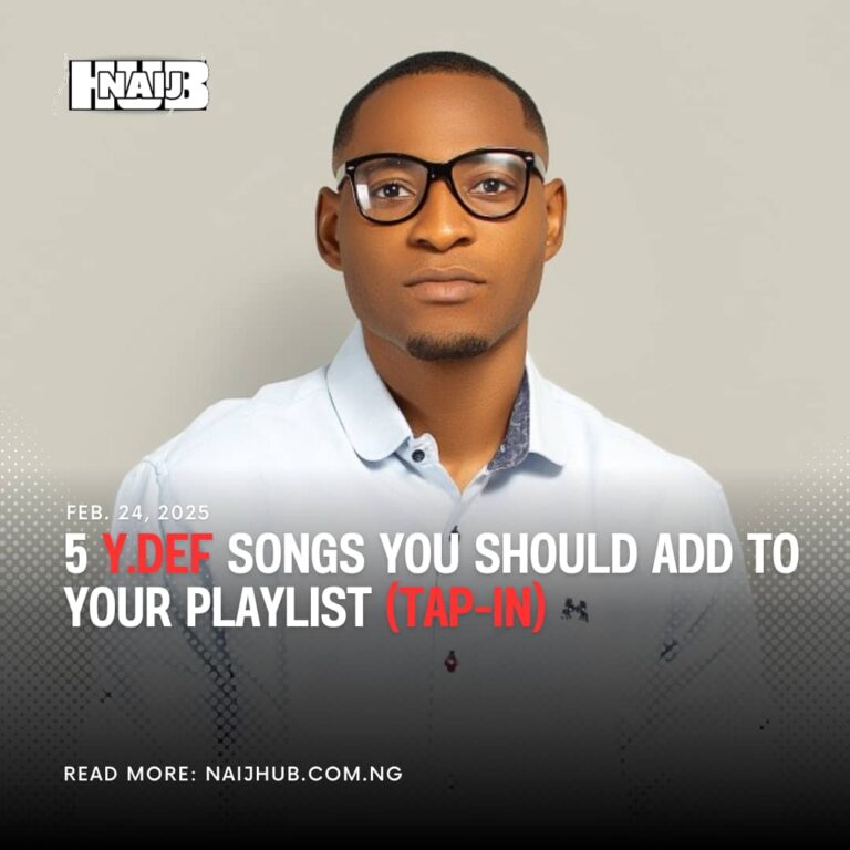 Cover Art For 5 Y.DEF Songs You Should Add To Your Playlist