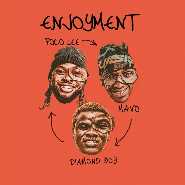 Cover Art For Poco Lee – ENJOYMENT ft. Mavo & Diamond Boy