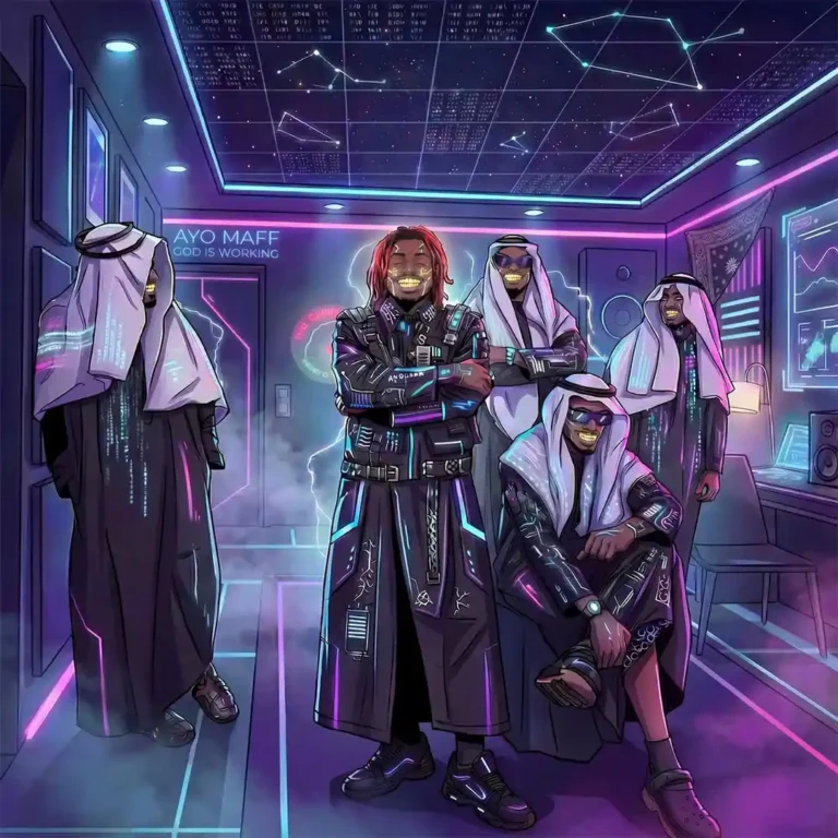 Cover Art For Ayo Maff – God is working