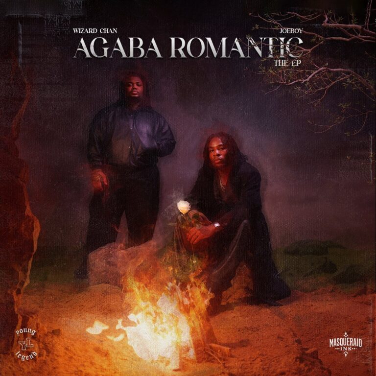 Cover Art For Joeboy and Wizard Chan Capture the Essence of Love on “AGABA ROMANTIC”