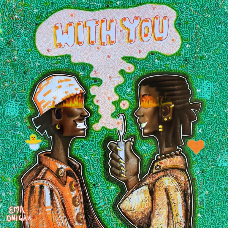 Cover Art For Ema Onigha “WITH YOU” Review By NAIJHUB