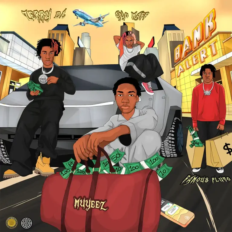Cover Art For Muyeez – Bank Alert ft. Zerrydl, Ayo Maff & Famous Pluto
