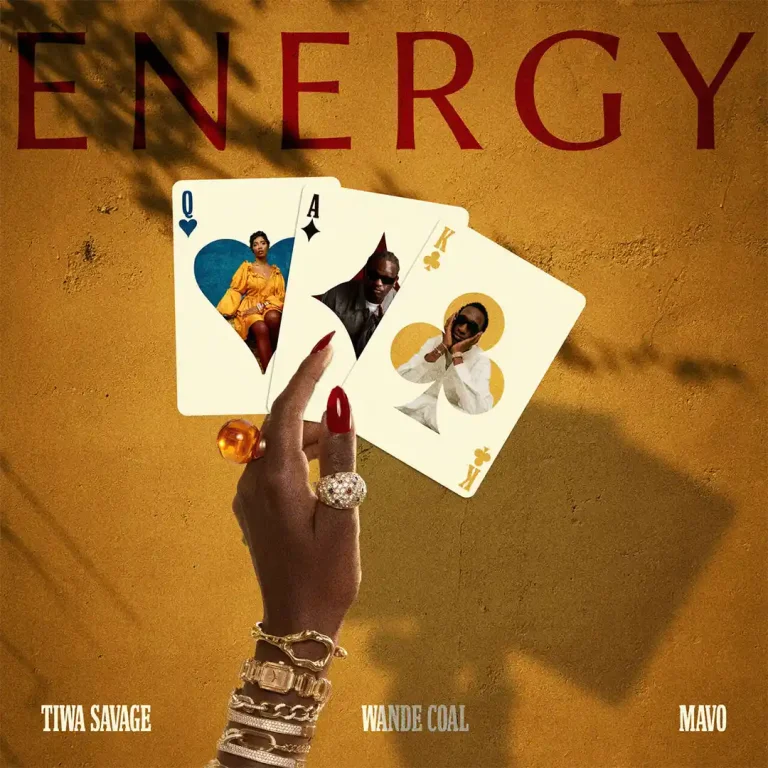 Cover Art For Tiwa Savage Releases “Energy” Featuring Mavo and Wande Coal – Listen Now