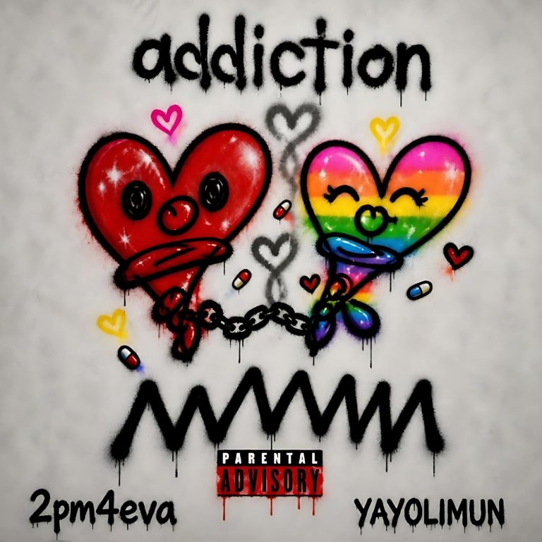 Cover Art For 2Pm4eva Drops “Addiction” Featuring Yayolimun | Latest Afrobeats Release