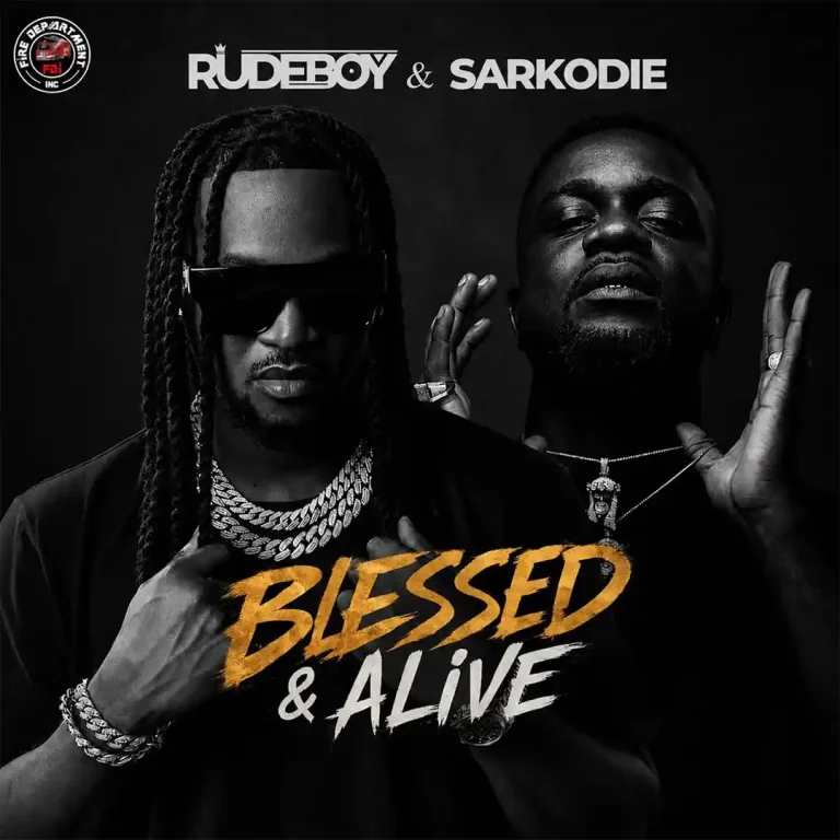 Cover Art For Rudeboy Teams Up with Sarkodie on Inspiring New Single “Blessed & Alive” – Stream Now