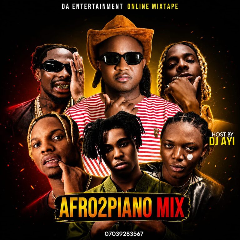 Cover Art For DJ Ayi Releases “AFRO2PIANO MIX” – The Ultimate Afrobeats & Amapiano Party Mixtape for 2026